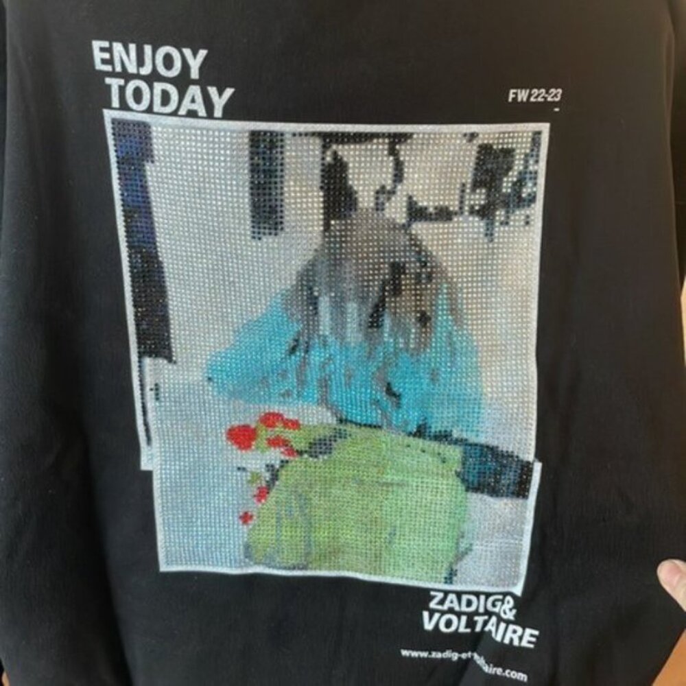 ZADIG & VOLTAIRE Black Hoodie - Picture 5 of 9